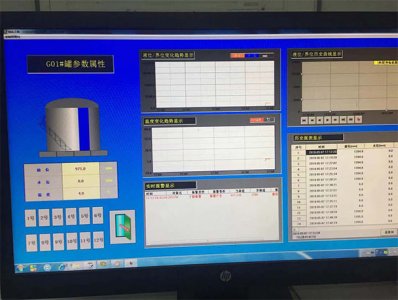 新疆華力公司油庫采集系統PLC控制柜安裝案例